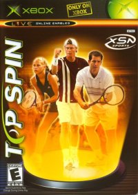 Top Spin JP Xbox JP box art